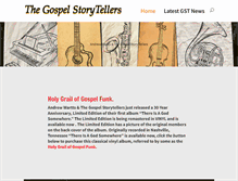 Tablet Screenshot of gospelstorytellers.com